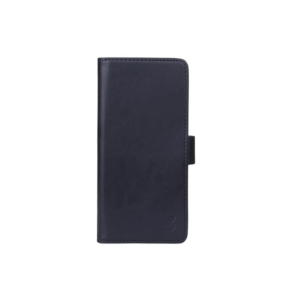 GEAR Wallet, Galaxy A12 -lompakkokotelo, Musta
