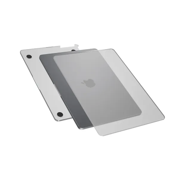 Epico Slim Shell for Macbook Air 13,6" M2 (2022)/M3 (2024) (A2681/A3113) - matt grey