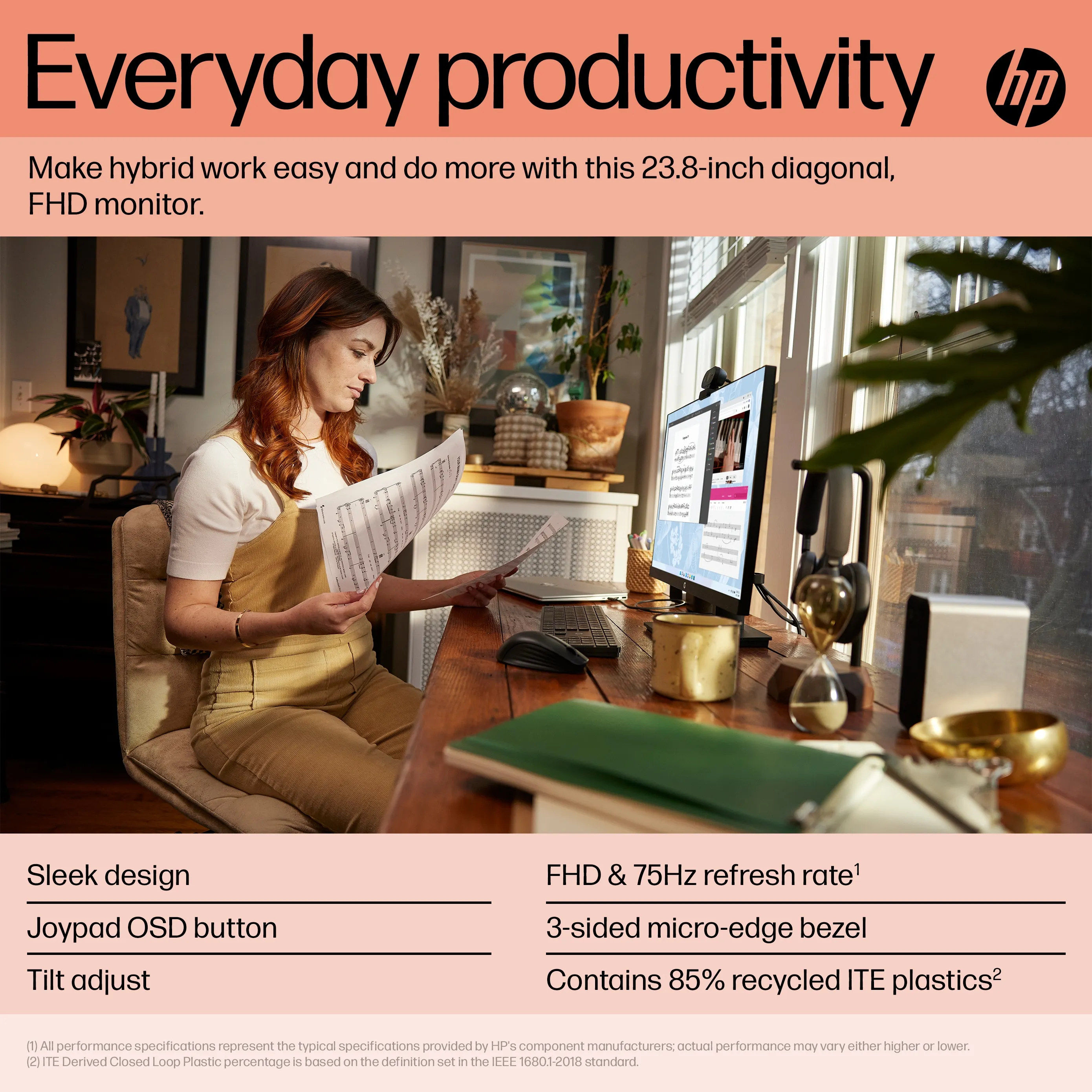 HP 24&quot; P24 G5 Full HD, IPS - monitor