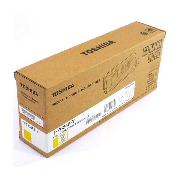 Toshiba T-FC34E toner cartridge, Yellow