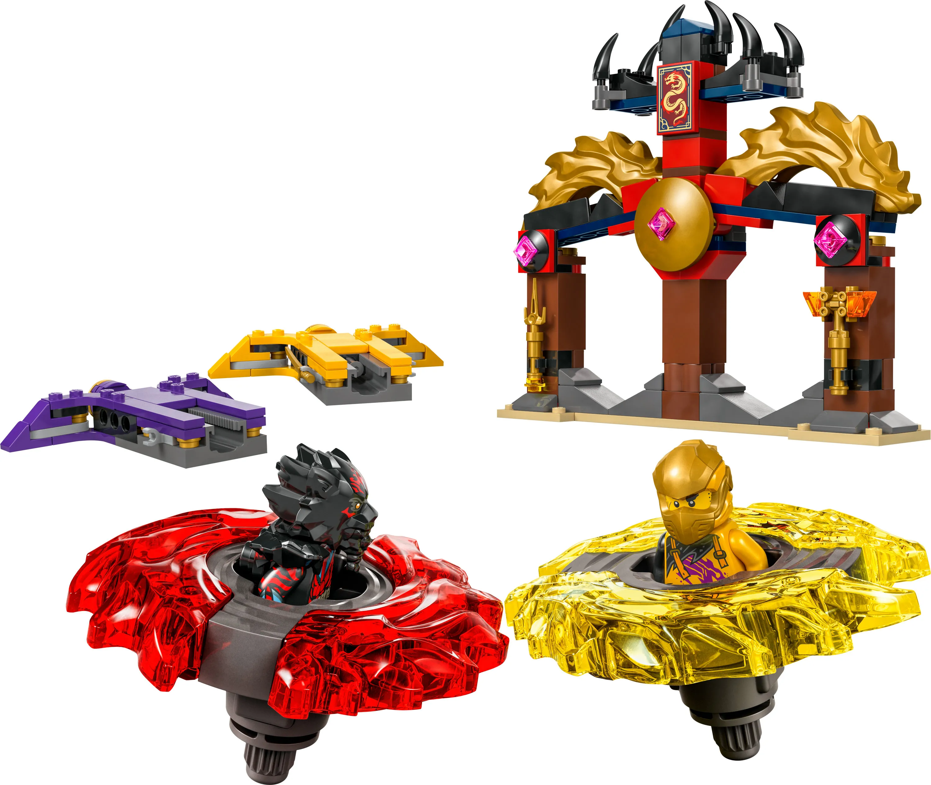LEGO NINJAGO Spinjitzu-lohik&auml;&auml;rmetaistelupaketti 71826