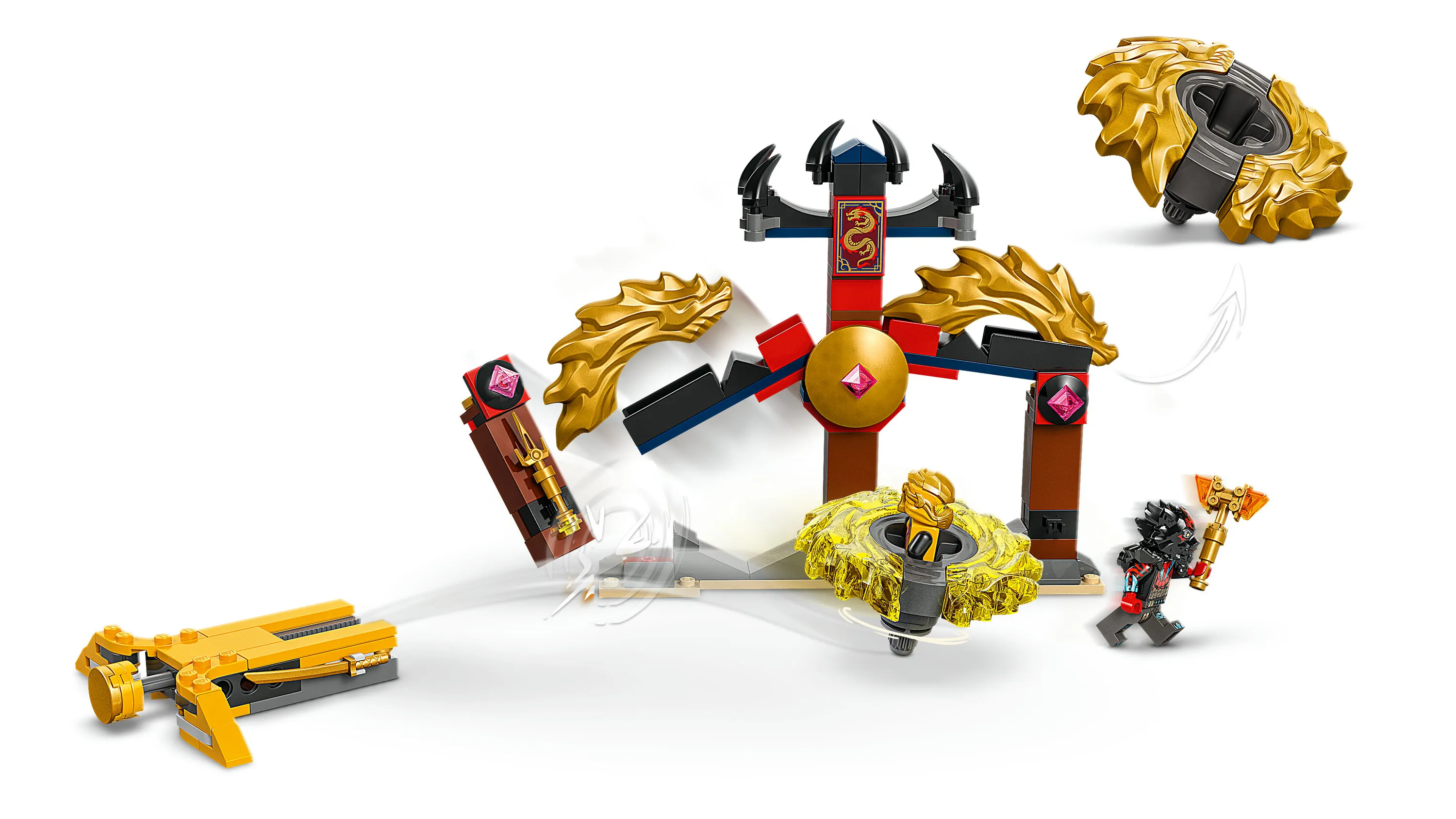 LEGO NINJAGO Spinjitzu-lohik&auml;&auml;rmetaistelupaketti 71826