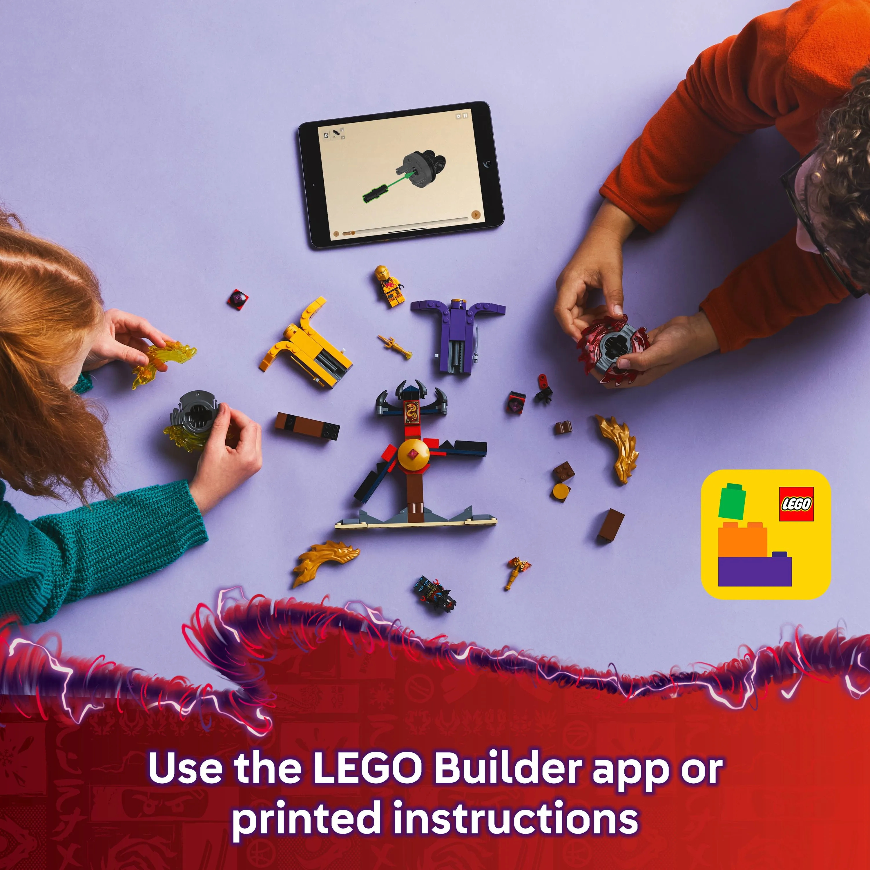 LEGO NINJAGO Spinjitzu-lohik&auml;&auml;rmetaistelupaketti 71826