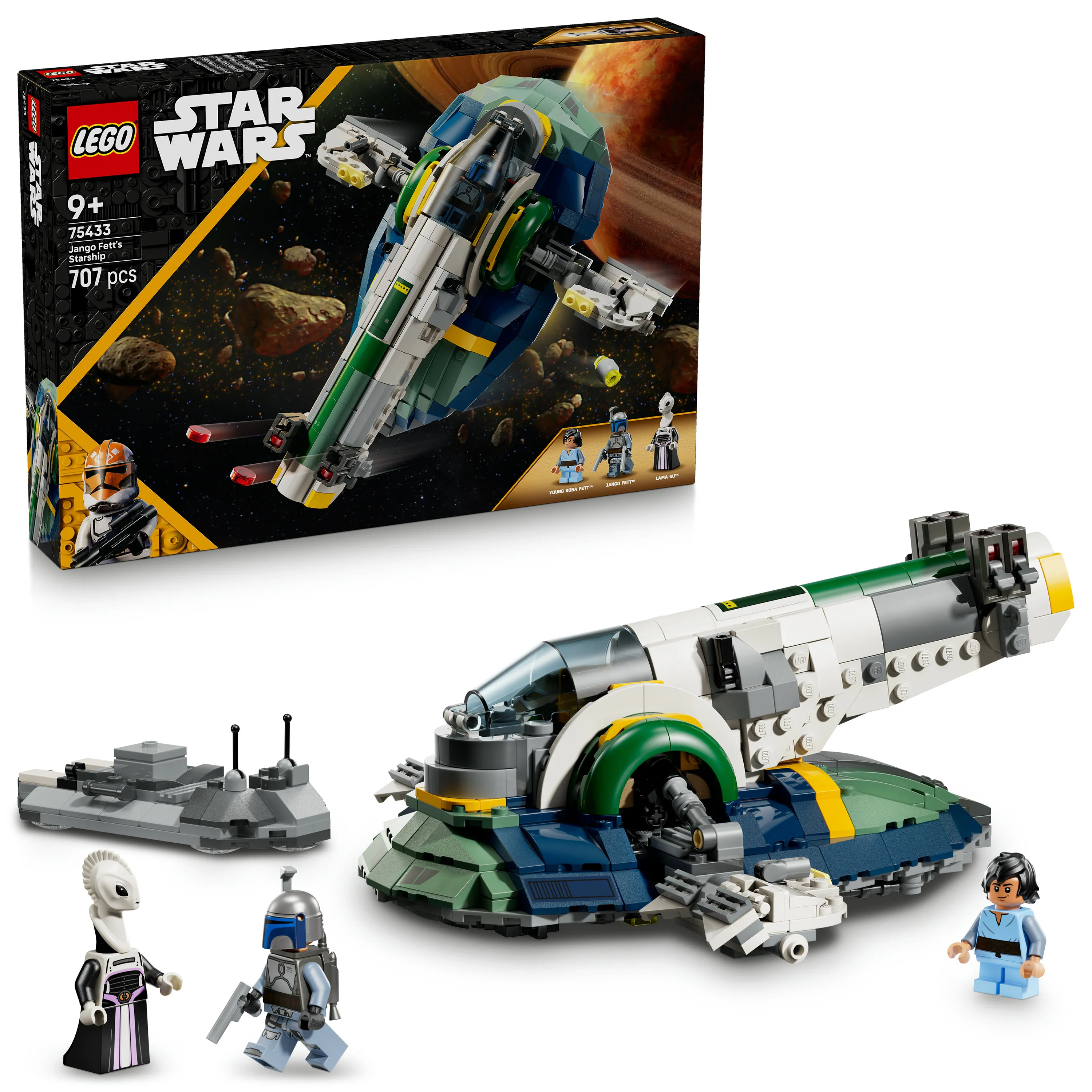 LEGO Star Wars Jango Fettin t&auml;htilaiva 75433