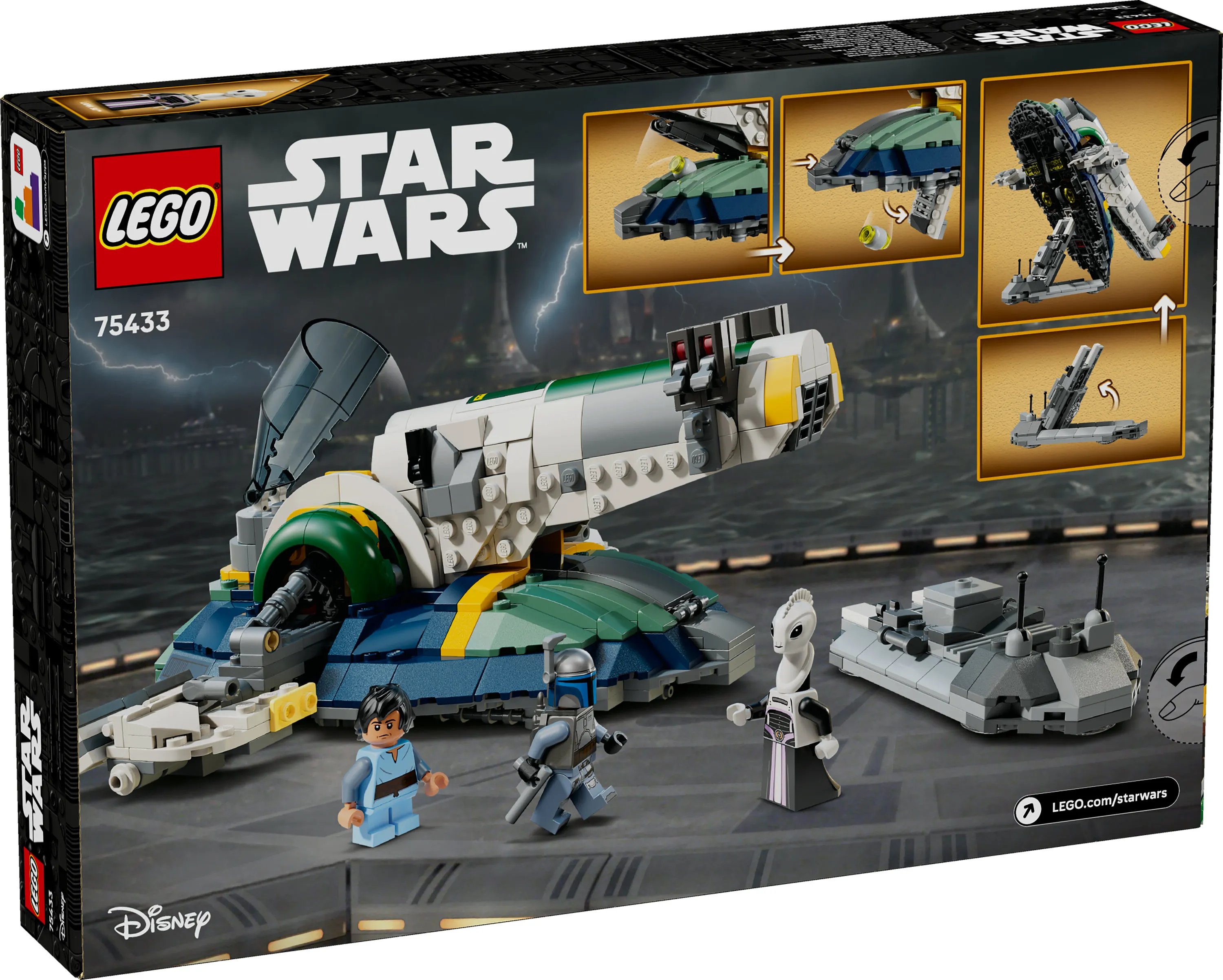 LEGO Star Wars Jango Fettin t&auml;htilaiva 75433