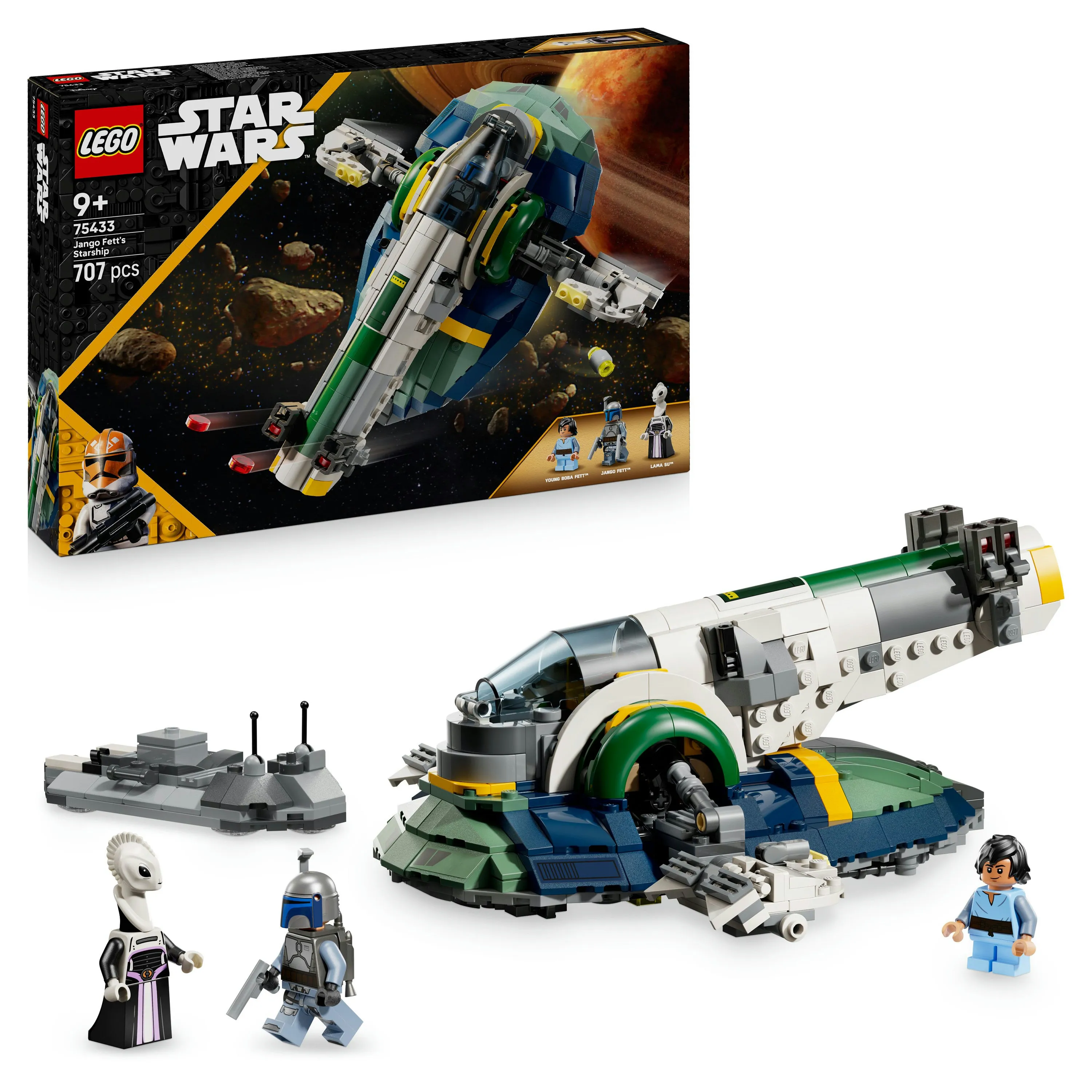 LEGO Star Wars Jango Fettin t&auml;htilaiva 75433