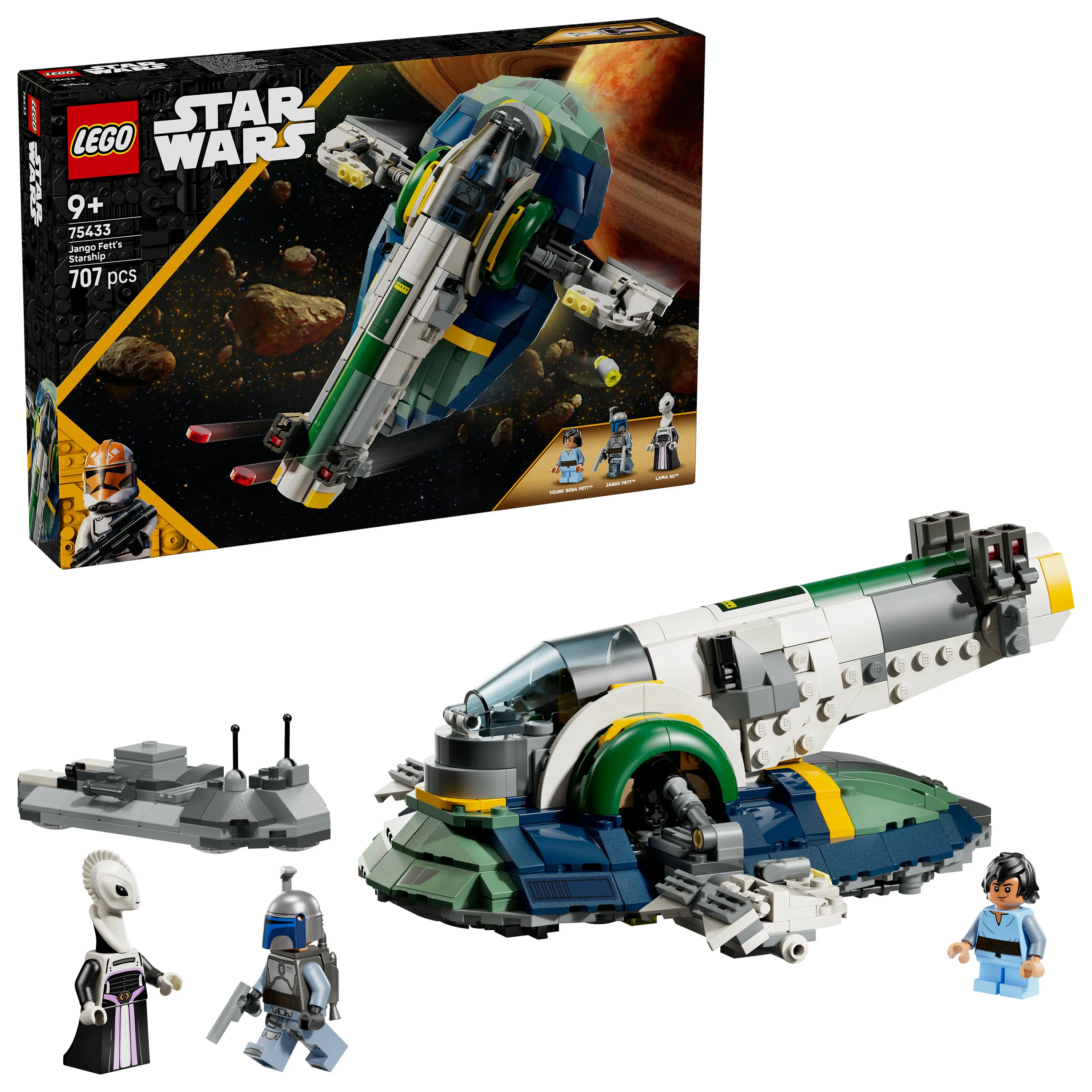 LEGO Star Wars Jango Fettin t&auml;htilaiva 75433
