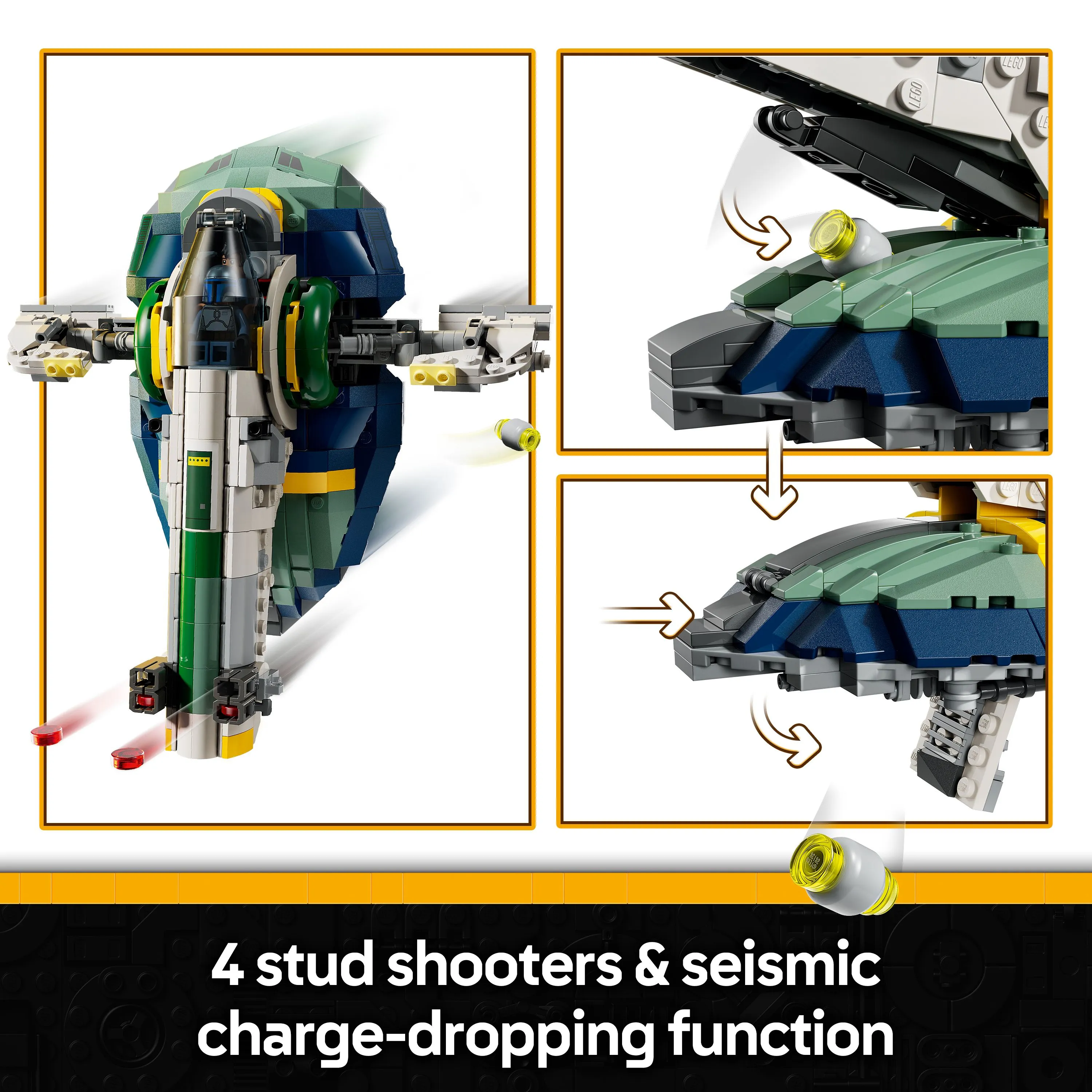 LEGO Star Wars Jango Fettin t&auml;htilaiva 75433