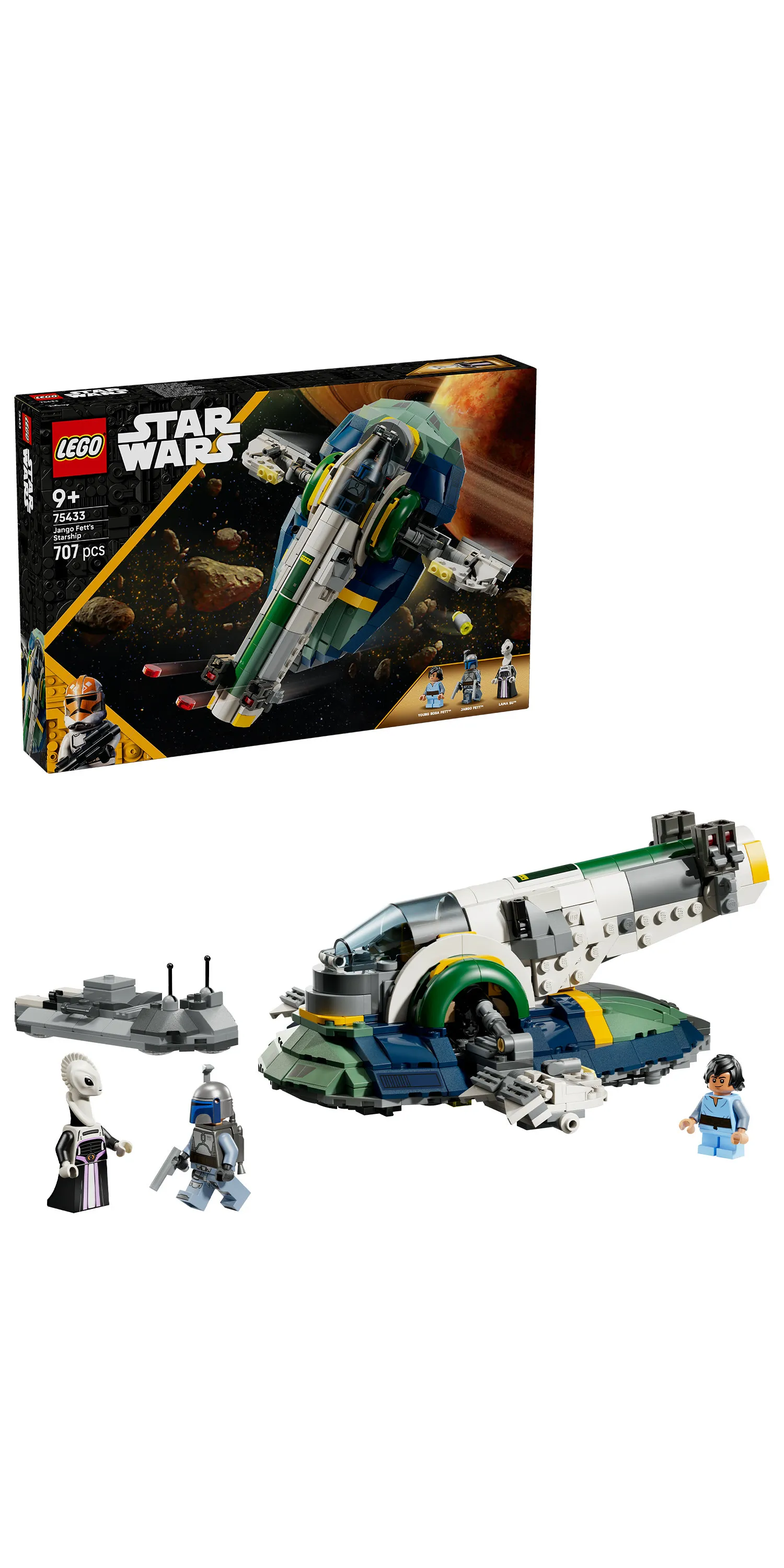 LEGO Star Wars Jango Fettin t&auml;htilaiva 75433