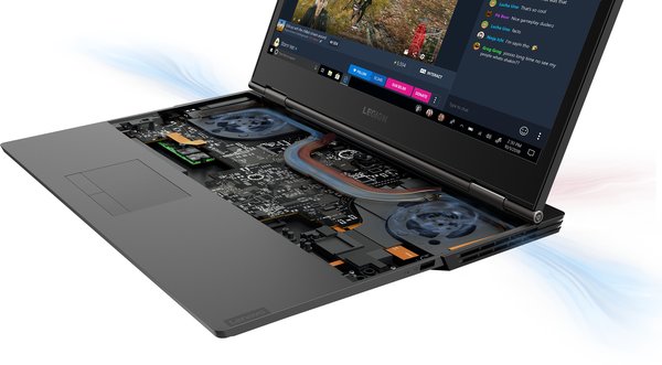 Lenovo 17.3" Legion Y740, GeForce RTX 2070, Win 10 - Gaming notebook