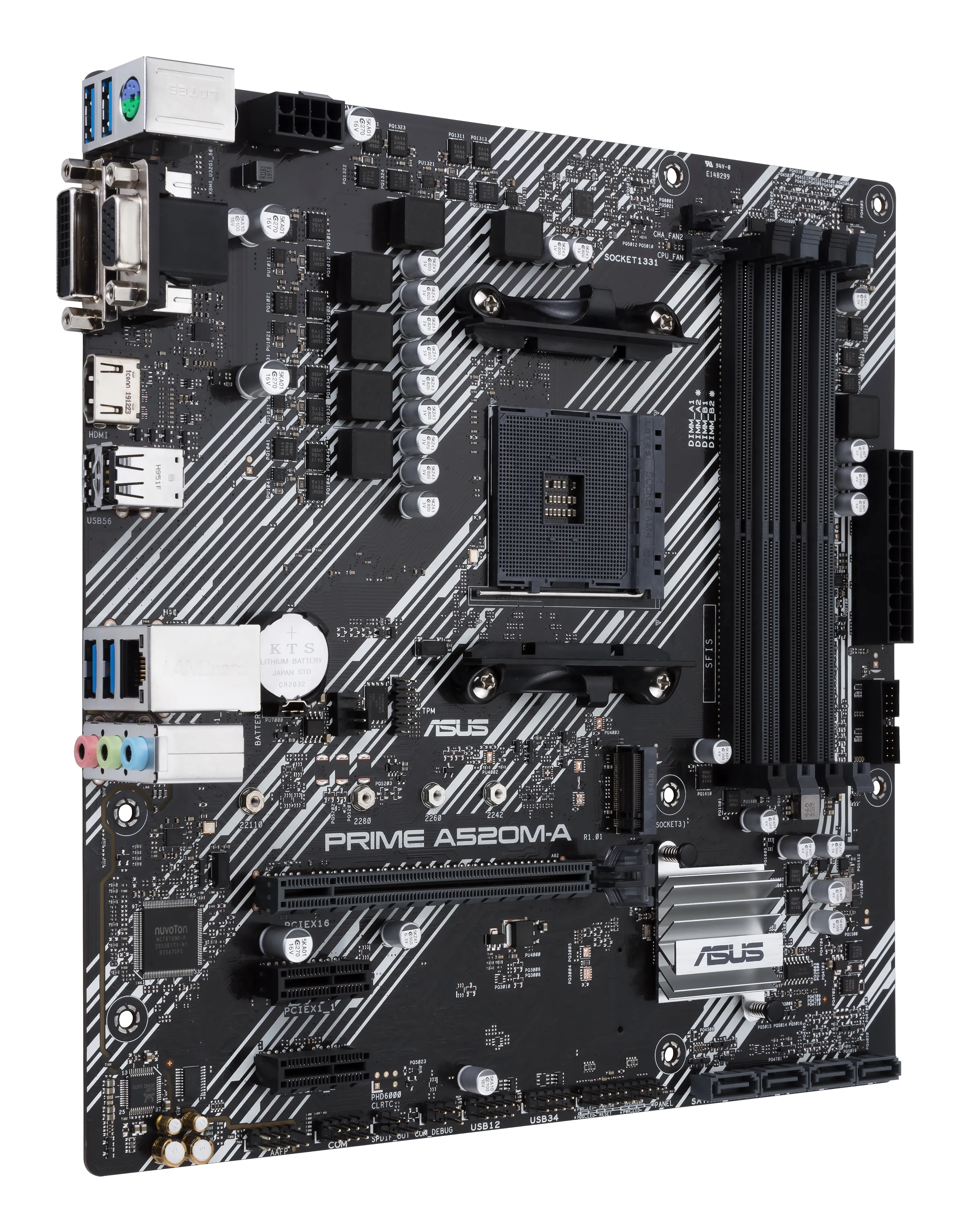 Asus PRIME A520M-A II/CSM mATX - motherboard