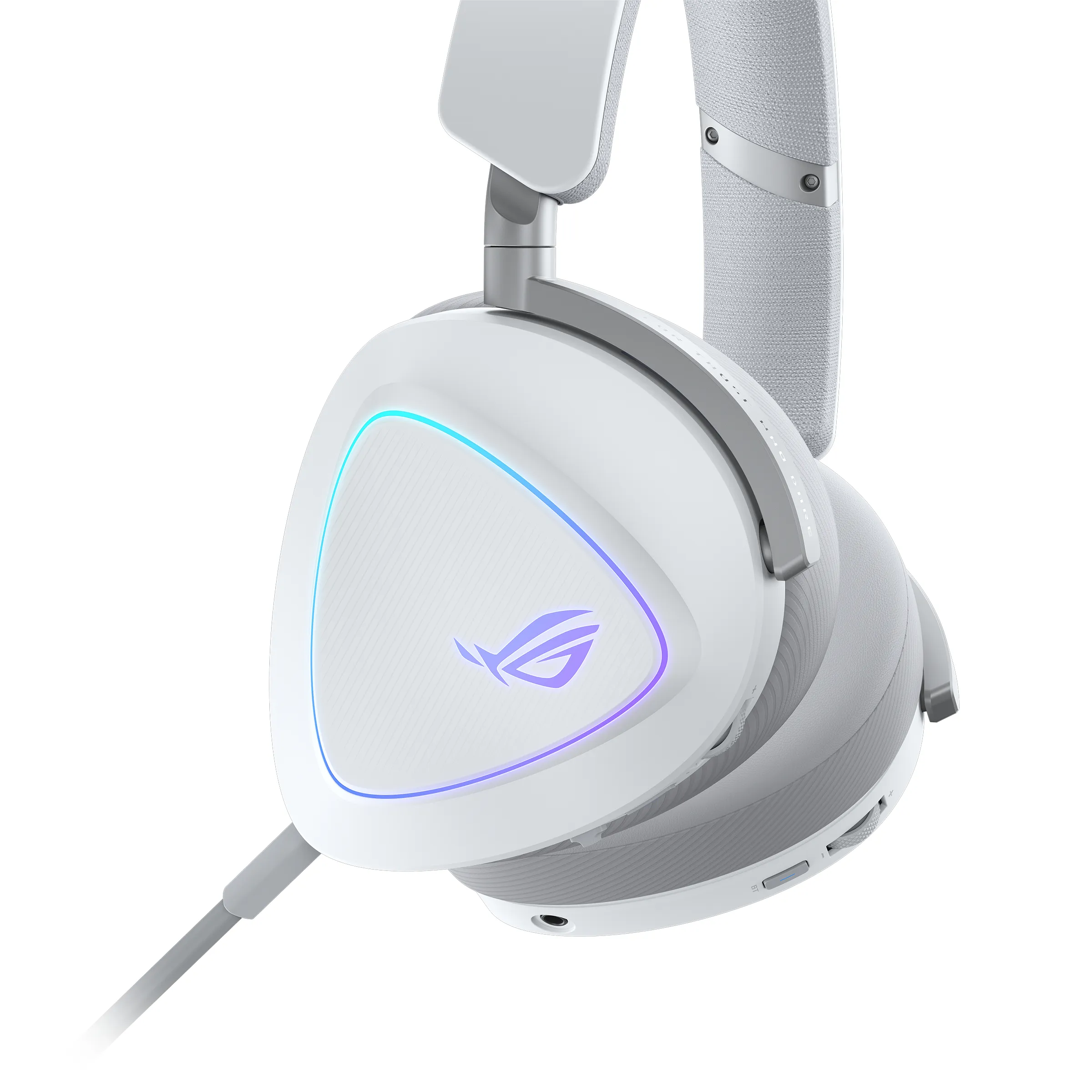 Asus ROG Delta II - trådlös spelheadset, Vit