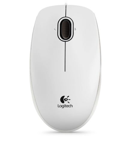 USB B 110 Optical Mouse White