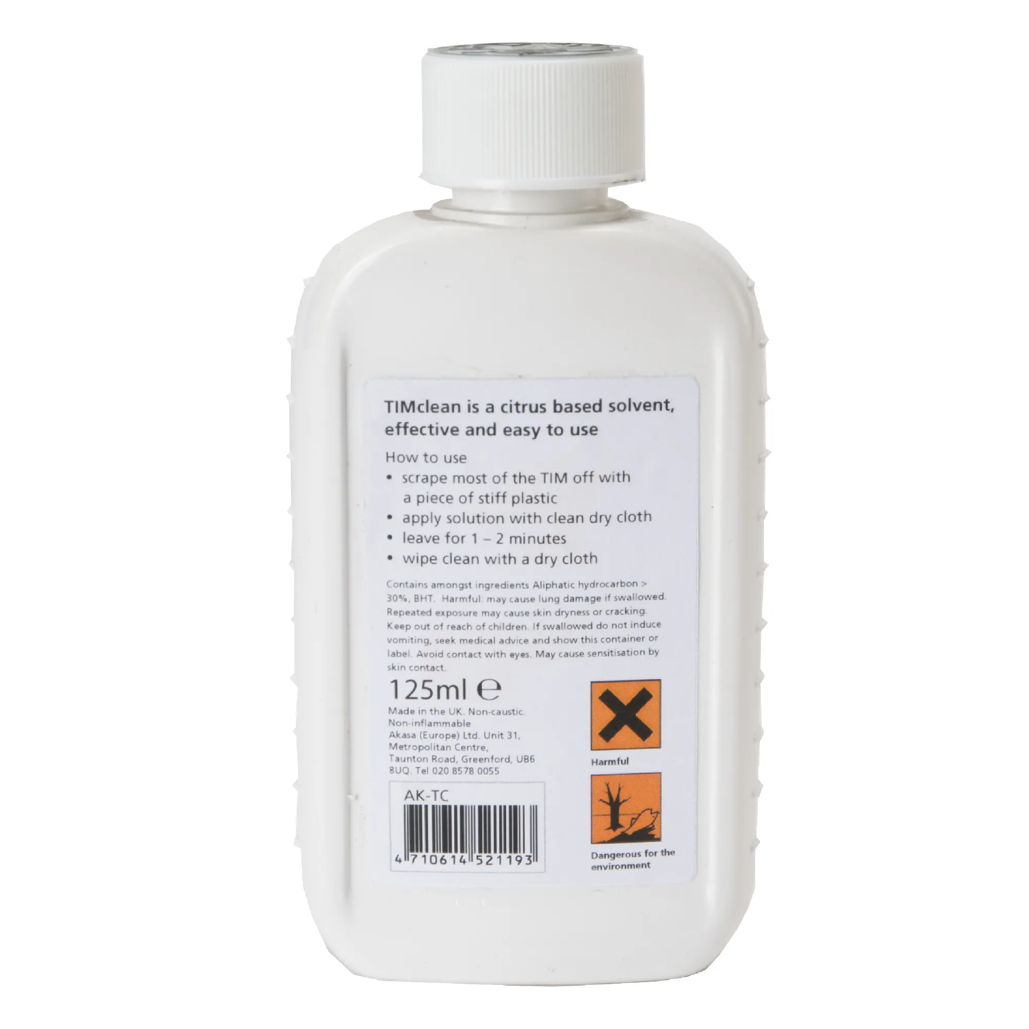 Akasa Puhdistusaine sirusarjoille/siileille, poistaa j&auml;&auml;hdyt.tahnan