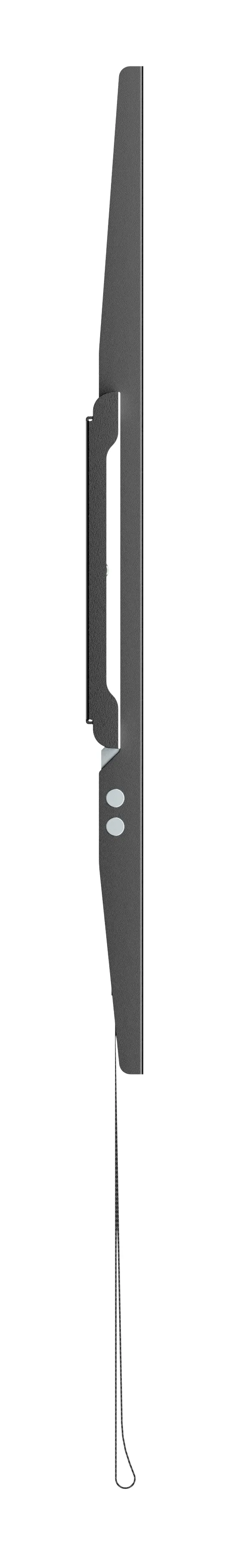 DELTACO ARM-1151-B Heavy Duty Fixed Wall Mount, 37-86", 75 kg, Black