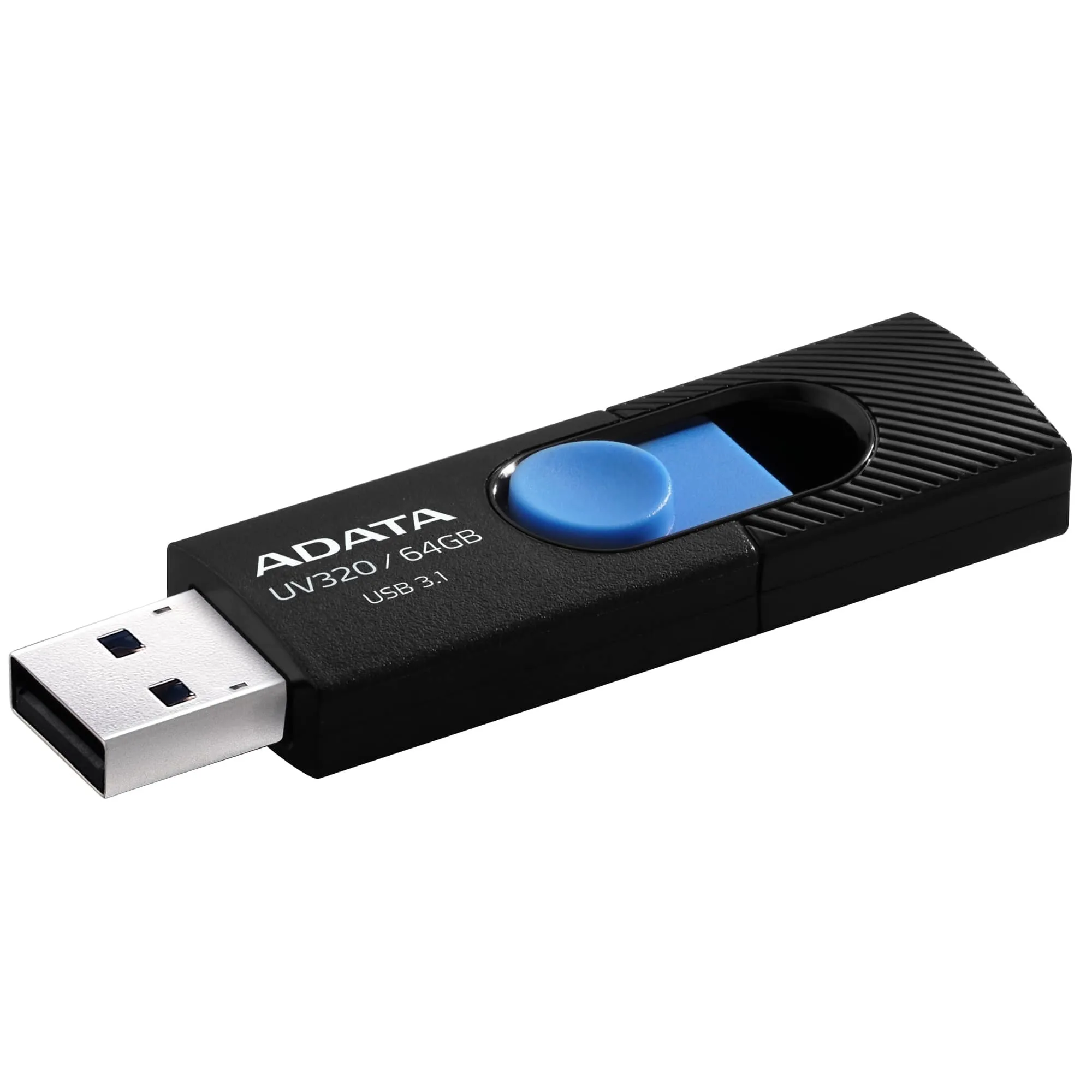 A-Data 64 GB UV320 USB 3.1 - minne, Svart/Blå