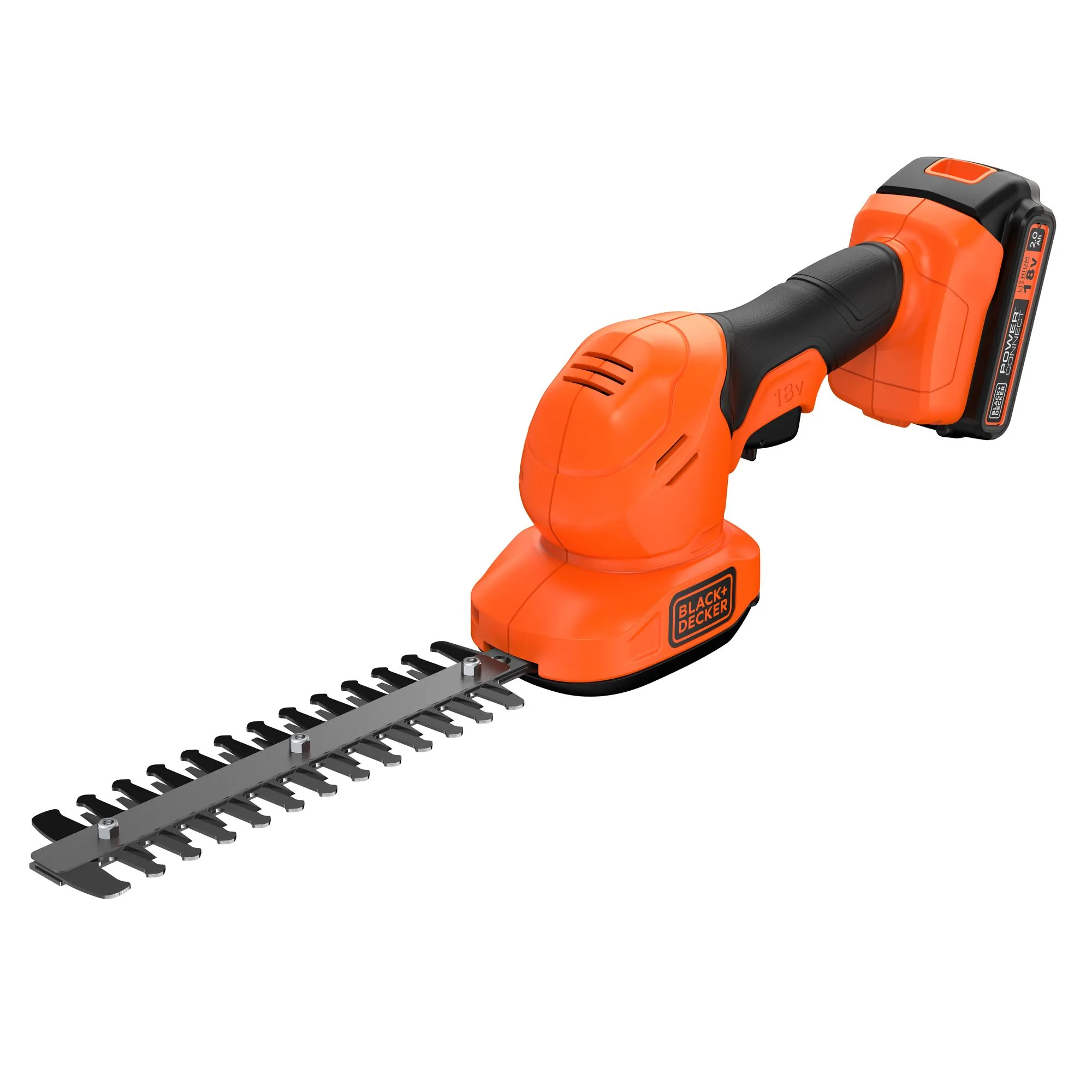 Black & Decker BCSS18D1-QW 18V 2.0Ah Cordless Hedge and Grass Shear