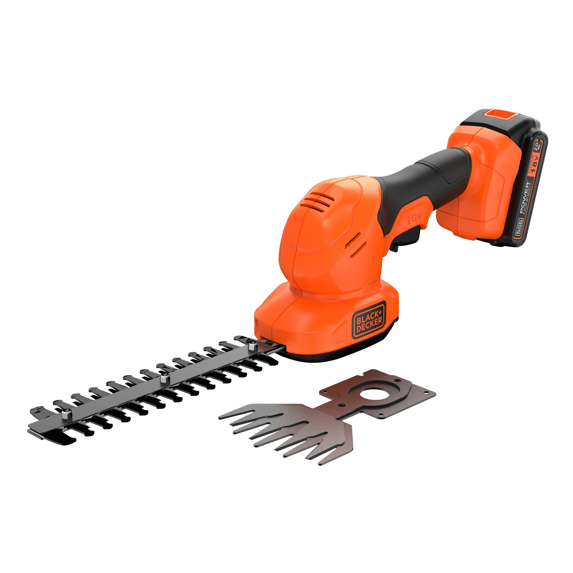 Black &amp; Decker BCSS18D1-QW 18V 2.0Ah Cordless Hedge and Grass Shear