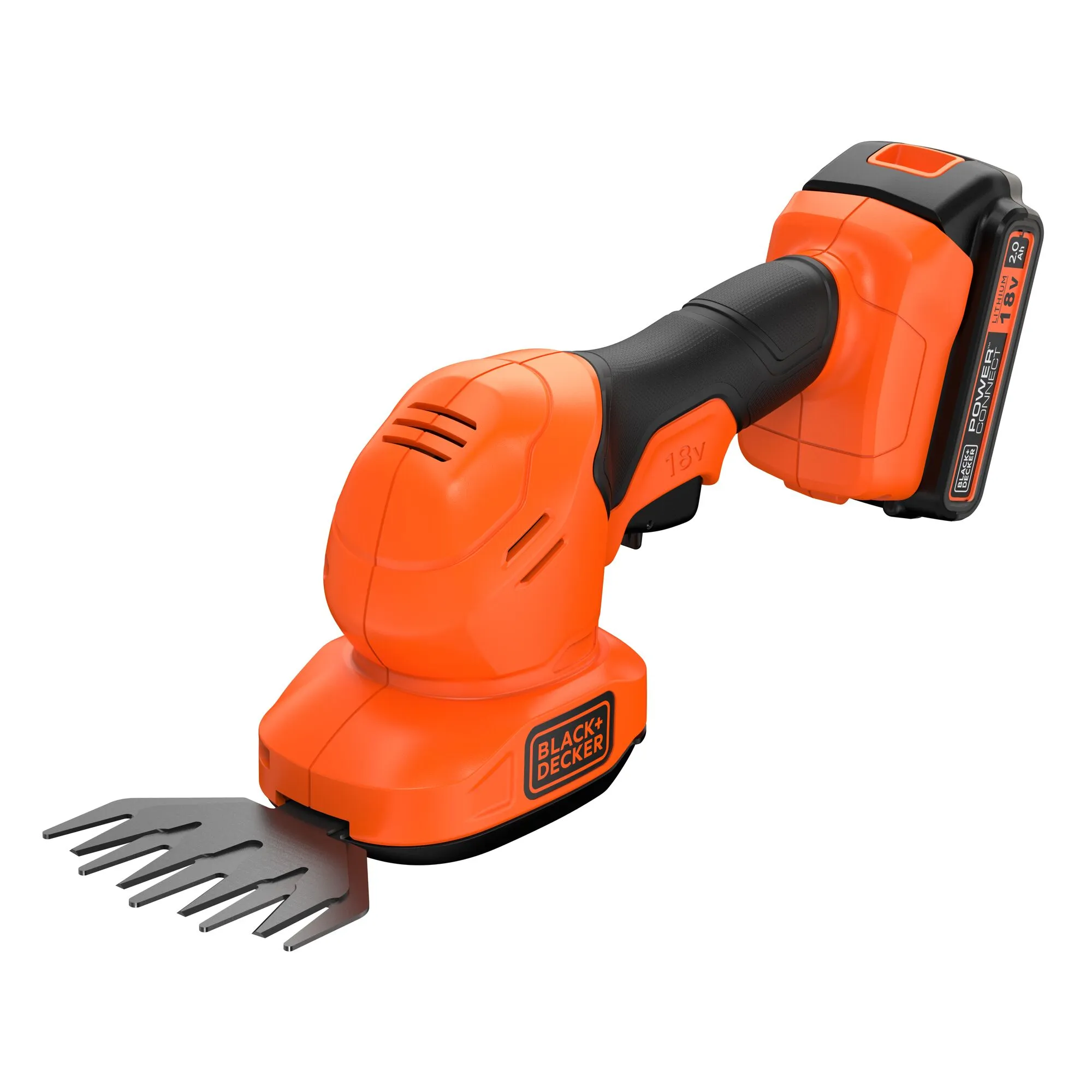 Black & Decker BCSS18D1-QW 18V 2.0Ah Cordless Hedge and Grass Shear