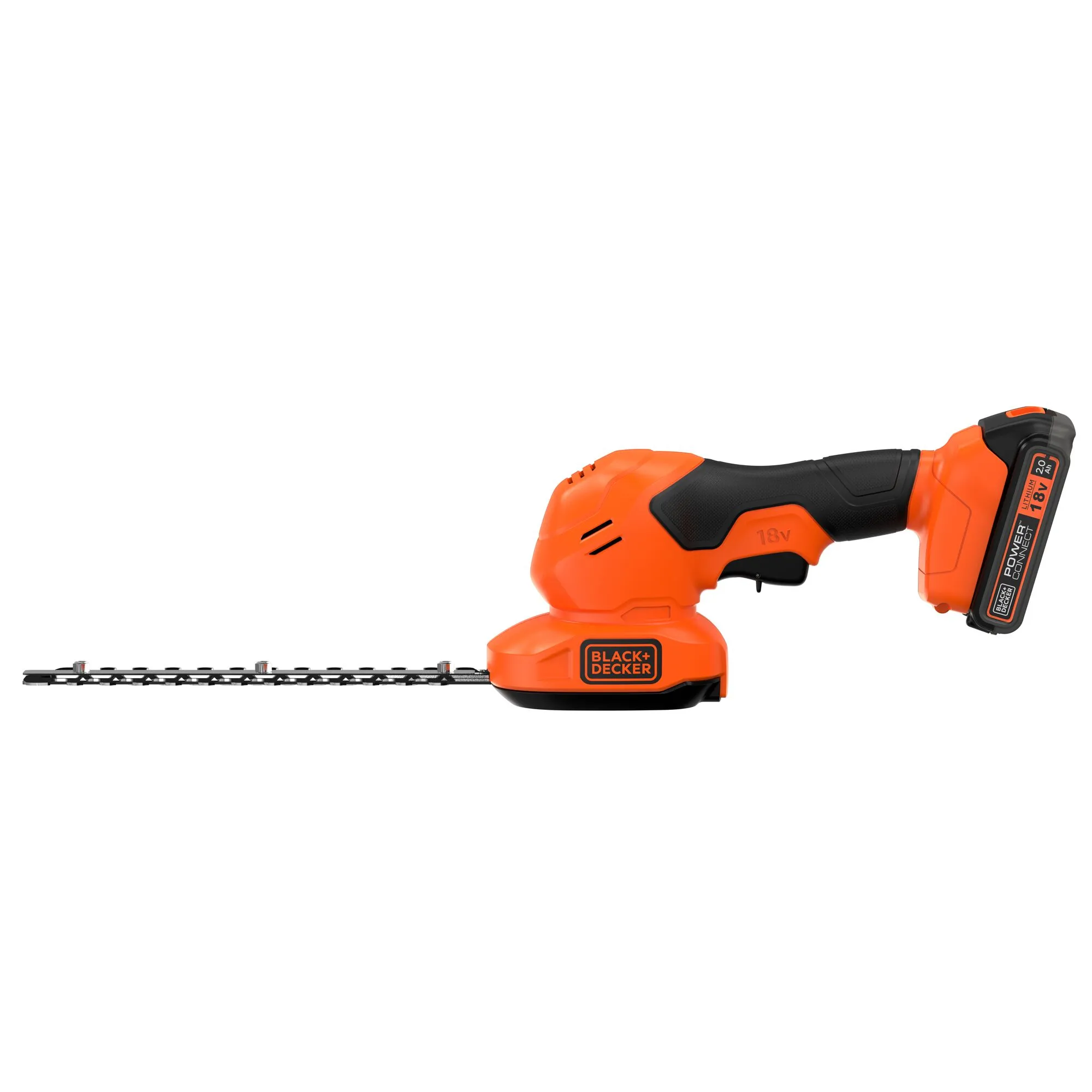 Black & Decker BCSS18D1-QW 18V 2.0Ah Cordless Hedge and Grass Shear