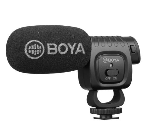BOYA BY-BM3011, Condenser Shotgun Microphone, Black