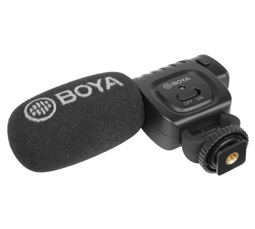 BOYA BY-BM3011, Condenser Shotgun Microphone, Black