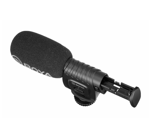 BOYA BY-BM3011, Condenser Shotgun Microphone, Black
