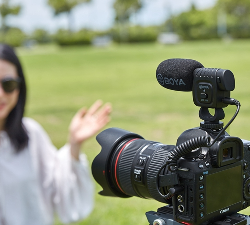 BOYA BY-BM3011, Condenser Shotgun Microphone, Black