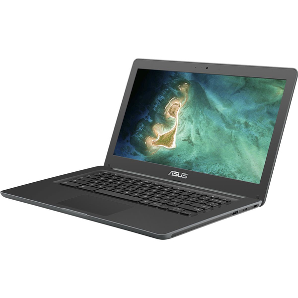 Asus 14" Chromebook C403, 32 Gt, Chrome OS -kannettava, Harmaa