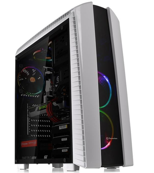 Thermaltake Versa N27 Snow TG Midi Tower PC Case