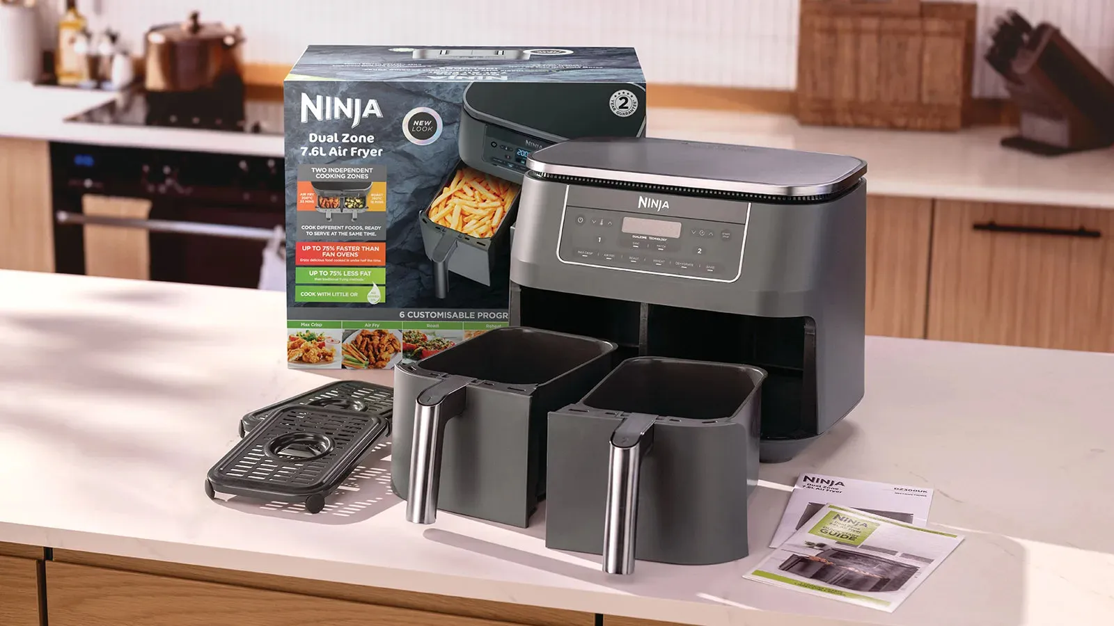 Ninja Dual Zone - air fryer, Dark Grey