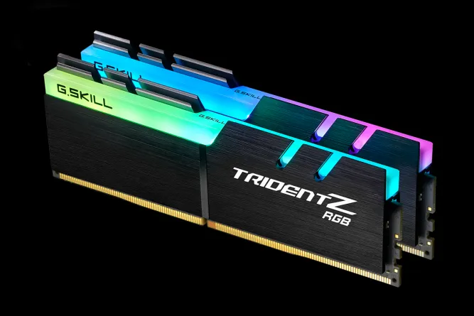 G.Skill DDR4 16 GB 3600-CL18 - Dual-Kit - Trident Z RGB Black