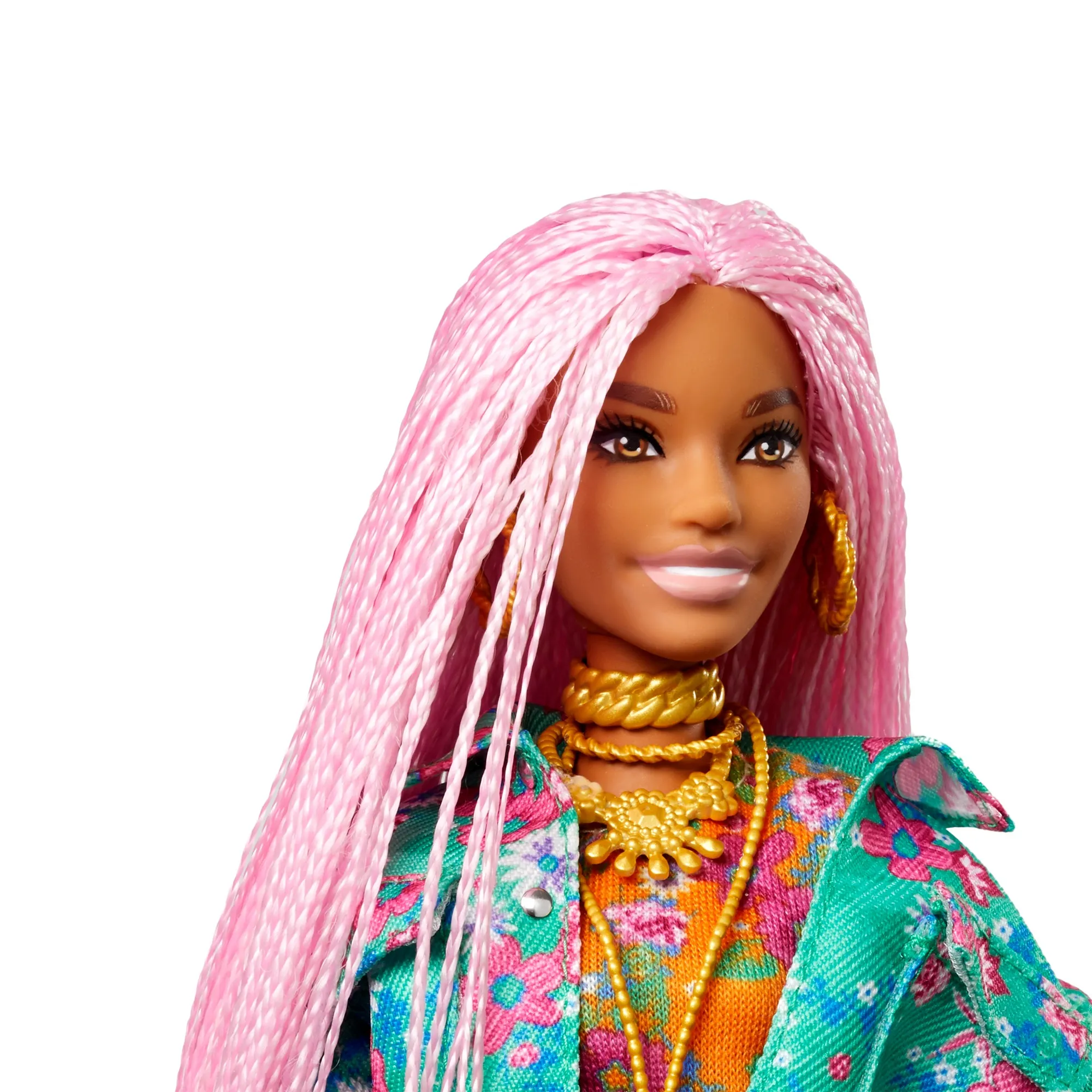 Barbie Extra with pink braids - GXF09