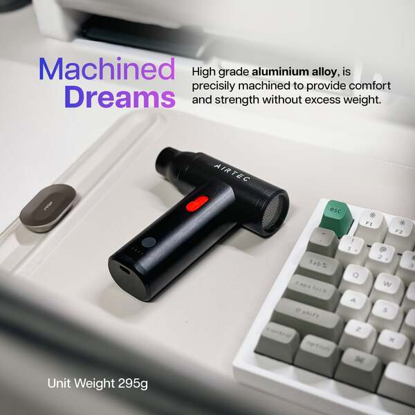 IT Dusters AirTec Pro Type 2 -akkuk&auml;ytt&ouml;inen ilmapuhdistuslaite