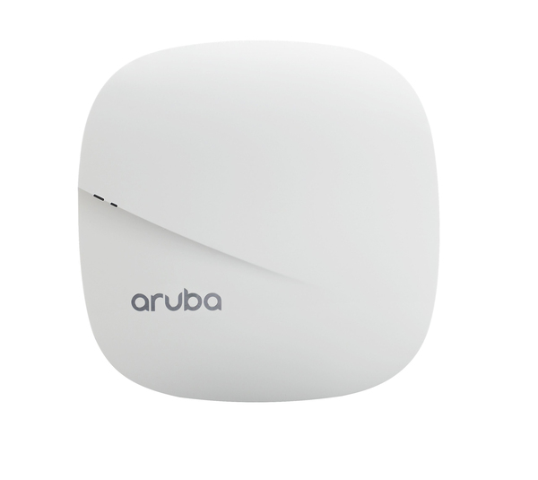 Aruba Instant IAP-305-RW Wireless Access Point, 802.11n/ac, 2x2:2/3x3:3 MU-MIMO, dual radio, integrated antennas. A group of up to 128 IAPs can be managed by a