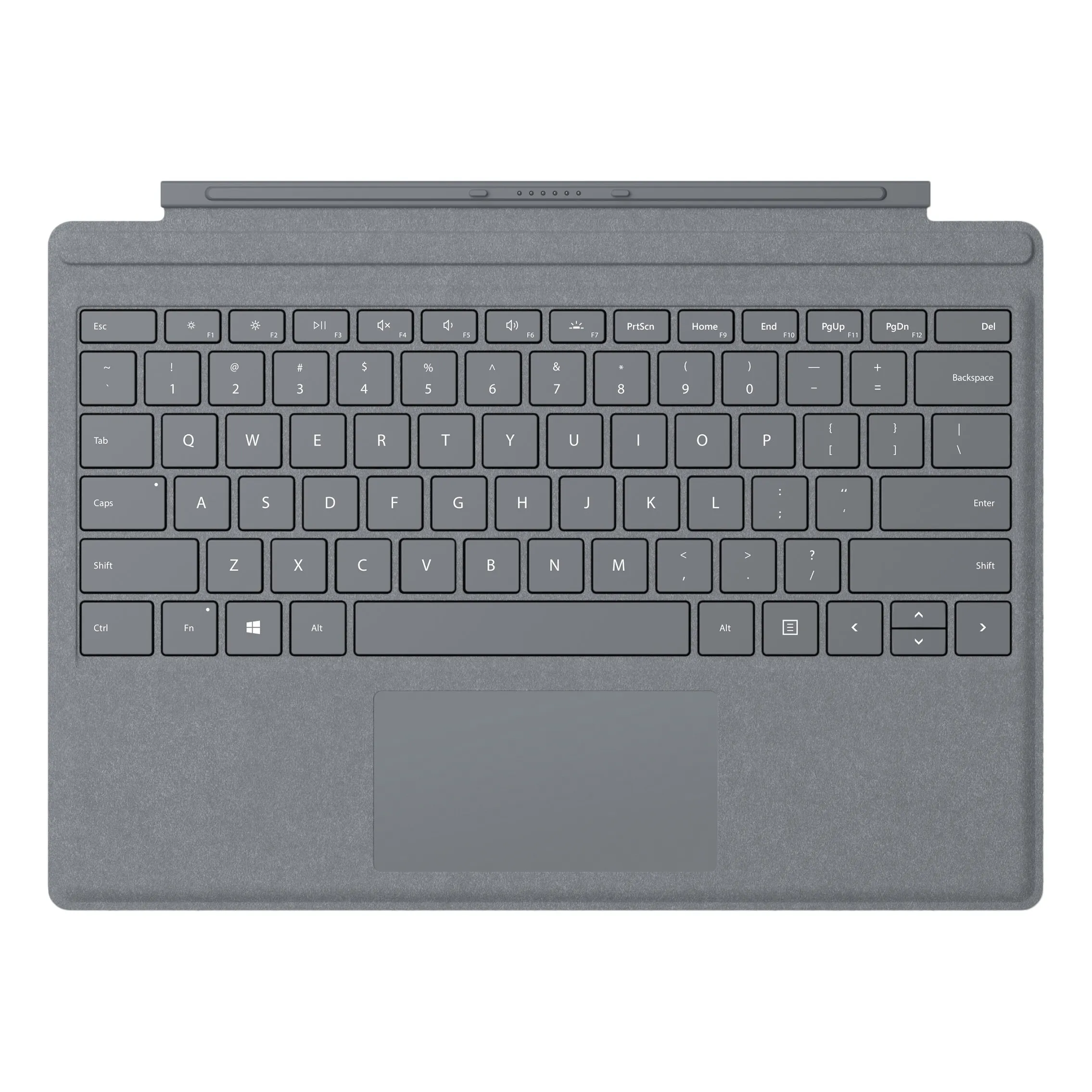 Surface Go Type Cover Charcoal Nordic