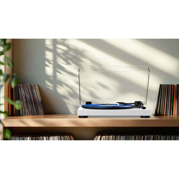 MIXX Vinyl Record Player Analog 5 Stereo White