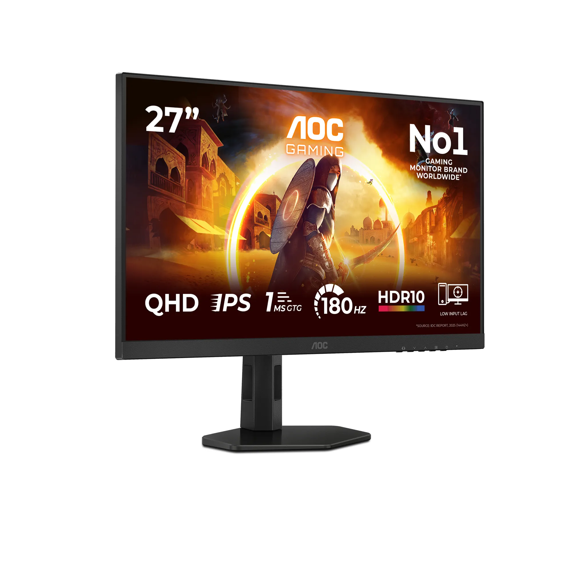 (Fyndh&ouml;rnan) AOC Q27G4XF 27" QHD, Fast IPS gamingsk&auml;rm