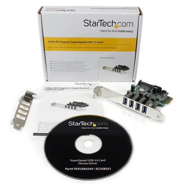 4 PORT PCIE USB 3.0 CARD