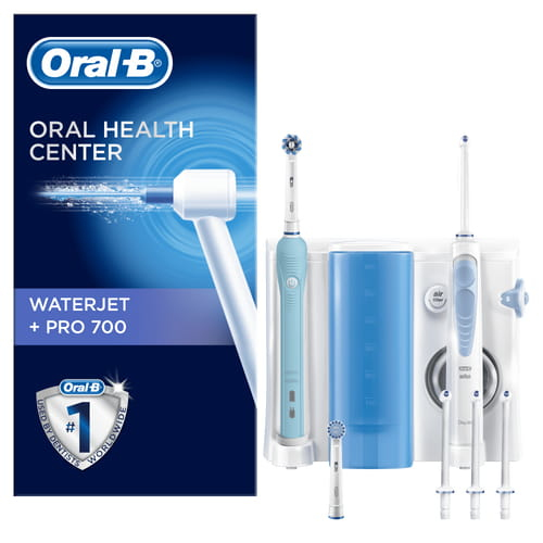 Oral-B ProfCare Center PRO 700 - hygiene set, white/blue