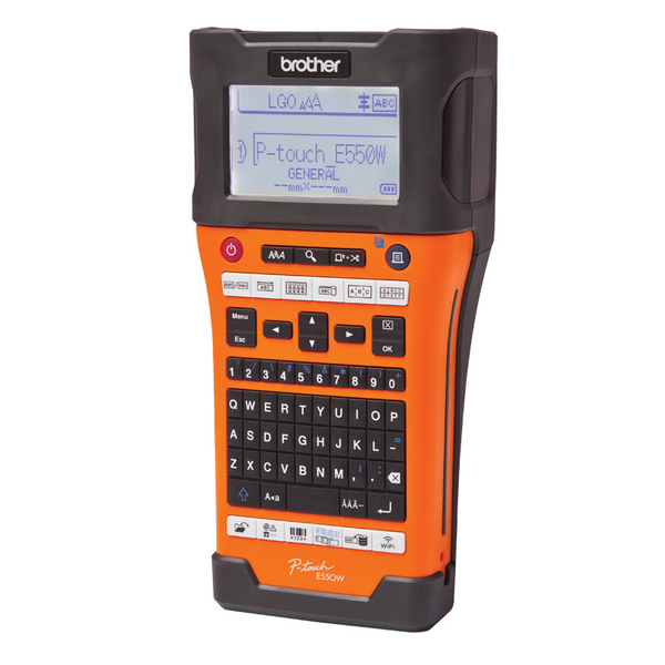 BROTHER P-Touch PT-E550W + 4 Tape