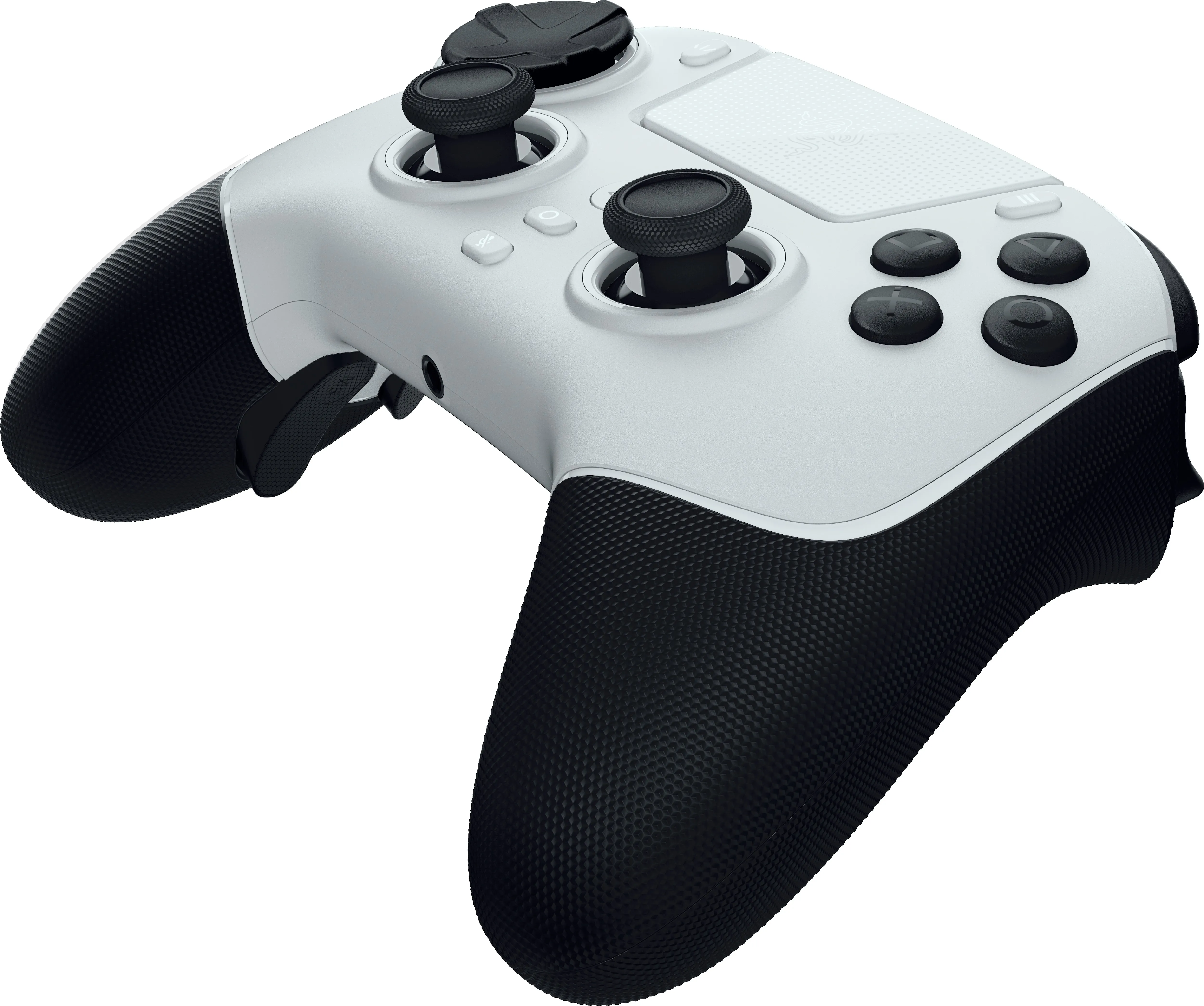Razer Raiju V3 Pro langaton peliohjain PC:lle ja PlayStation 5:lle - Valkoinen/musta