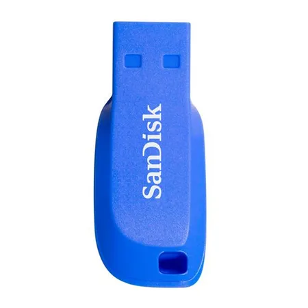 SanDisk 16 Gt Cruzer Blade USB 2.0 -muistitikku, Sininen SanDisk 16 Gt Cruzer Blade USB 2.0 -muistitikku, Sininen