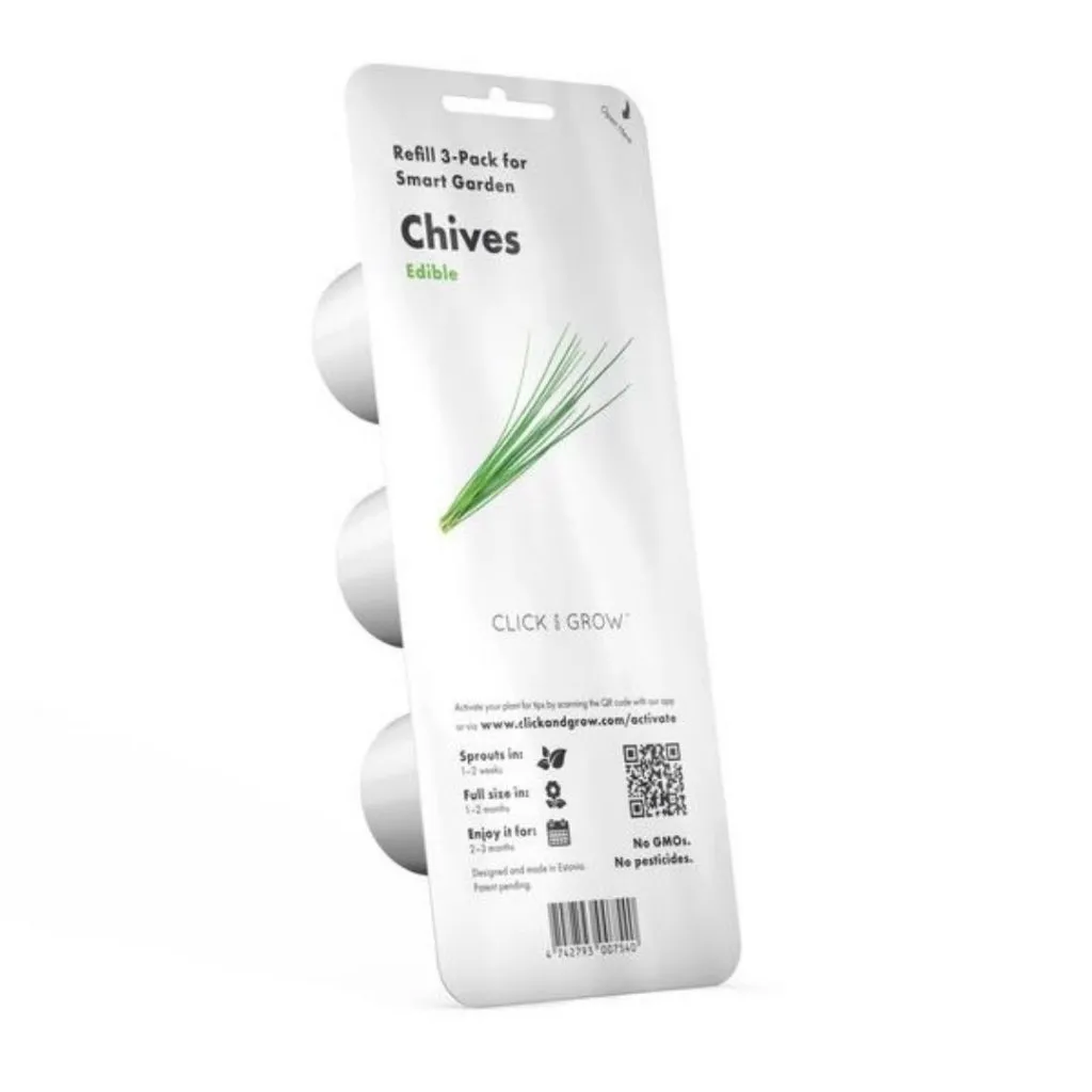 Click and Grow Smart Garden Refill 3-pack - Gräslök