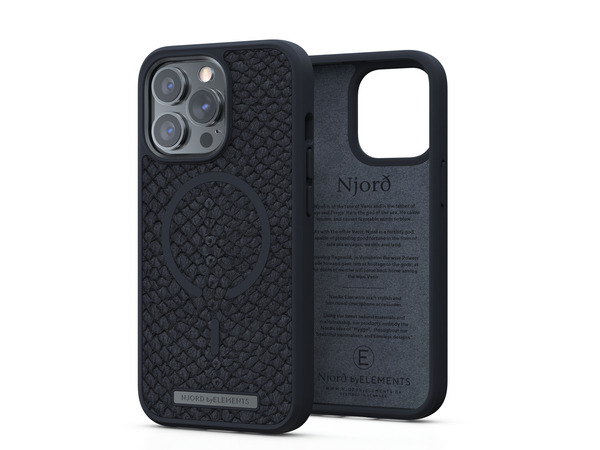 NORDIC ELEMENTS Salmon Case iPhone 13 Pro Grey