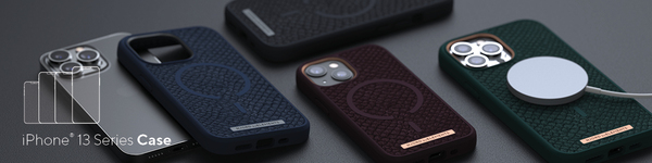 NORDIC ELEMENTS Salmon Case iPhone 13 Pro Grey