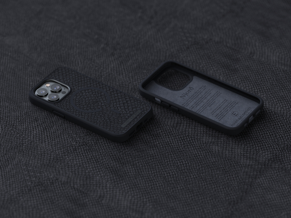 NORDIC ELEMENTS Salmon Case iPhone 13 Pro Grey