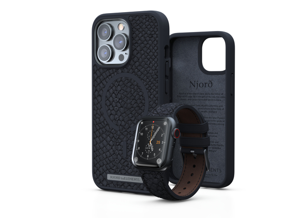 NORDIC ELEMENTS Salmon Case iPhone 13 Pro Grey