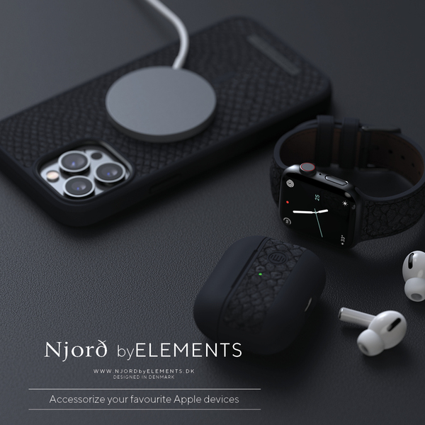NORDIC ELEMENTS Salmon Case iPhone 13 Pro Grey
