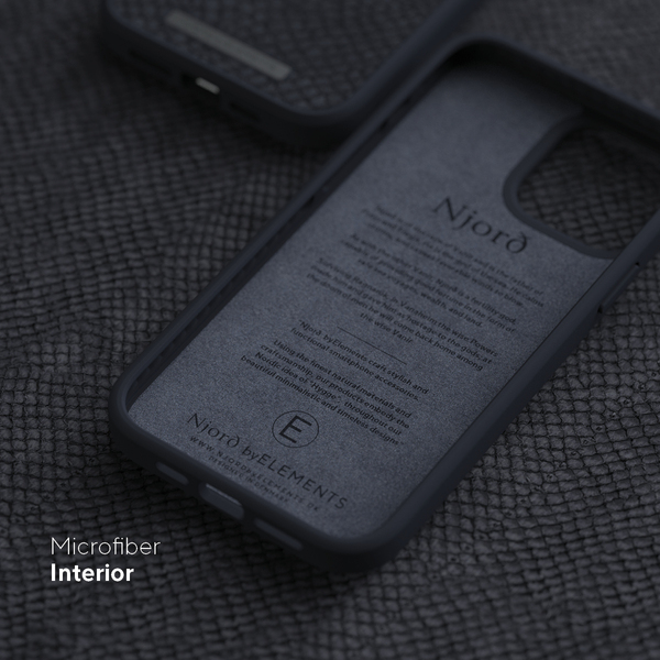 NORDIC ELEMENTS Salmon Case iPhone 13 Pro Grey